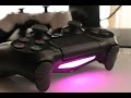 How To CHANGE THE LIGHT BAR COLOR ON YOUR PS4 CONTROLLER EASY 7 COLORS