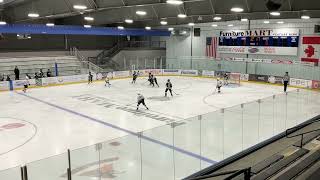 Game 25 Sioux Falls 1-0: Aiden scores assisted by John and Lionel