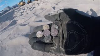 Metal Detecting Hampton Beach Silver Hoard Part 2