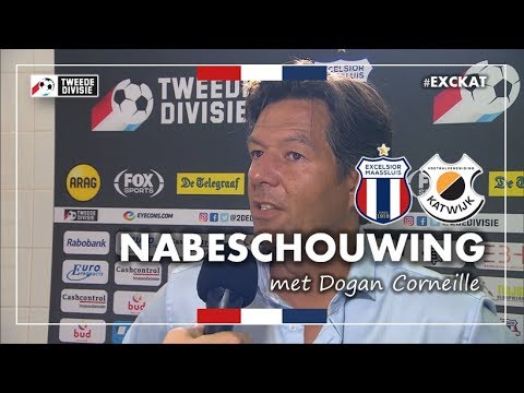 Reactie Dogan Corneille na afloop van Excelsior M - Katwijk (1-4)
