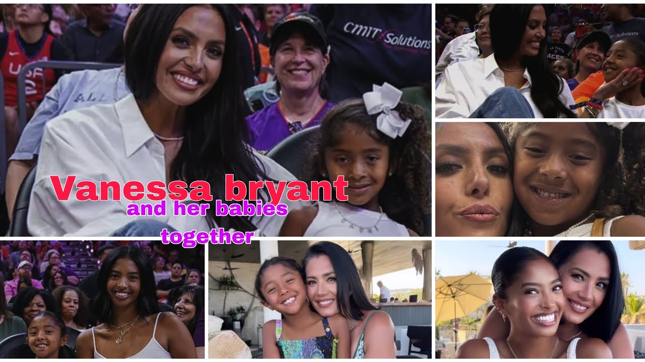 Vanessa bryant and her Daughter's through the weekends..