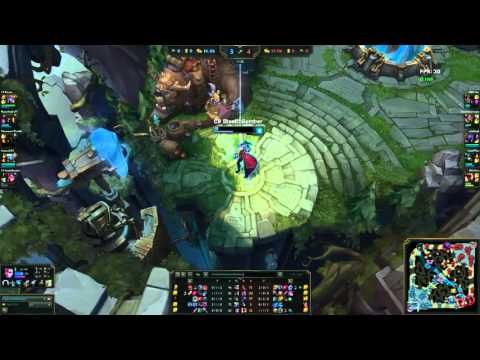 LoL: Sneaky Vayne vs Lucian ADC S6 Preseason Jan 2016