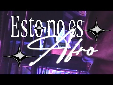 Sátilver - ESTO NO ES AFRO (Visualizer)