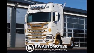 Tracteur routier Scania R580 V8 NGS RETARDER/ FULL AIR/ 2X TANK/ ACC à vendre - Image 4 | Autoline CD Tracteur routier Scania R580 V8 NGS RETARDER/ FULL AIR/ 2X TANK/ ACC | Image 4 - Autoline