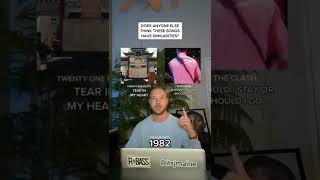 Do These 2 Songs Have Similarities? Twenty One Pilots “Tear In My Heart” &amp; The Clash #shorts #music