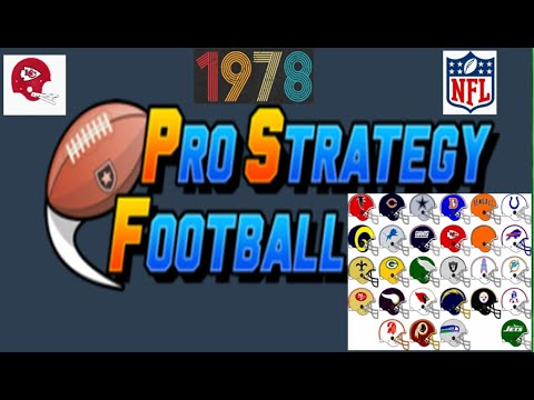 Pro Strategy Football 2024 - 1978  Kansas City Chiefs vs Buffalo Bills WK5