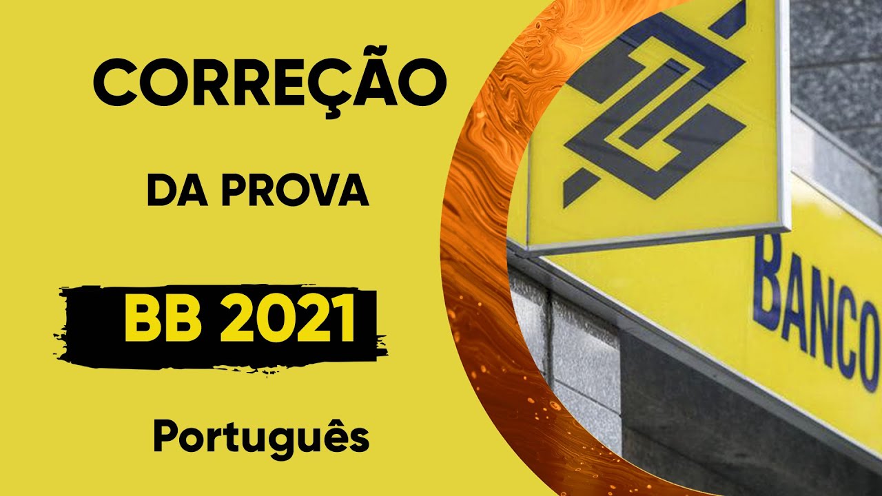 RESOLUÇÃO DA PROVA "C" DO CONCURSO DO BB - PORTUGUÊS