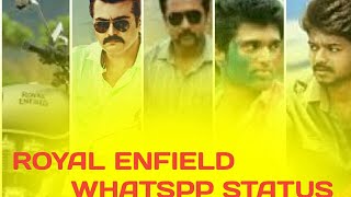 Royal Enfield  mass mashup whatsapp status tamil /