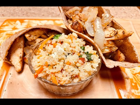 Delicious Chicken Pita Wrap | Fresh, Crunchy & Juicy