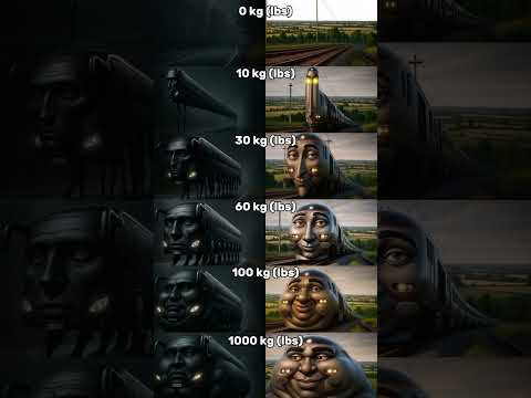 Rang Ring Reng Bus Ireng & Ciuf Ciuf Treno Pervertito Weight Evolution | Italian Brainrot