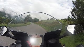 preview picture of video 'KTM 1190 RC8 R - Sirnitz to Hochrindl'