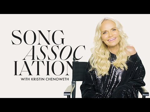 Kristin Chenoweth Sings Whitney Houston and Cyndi Lauper in a Game of Song Association | ELLE
