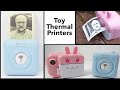 Mini Thermal Picture Printers One In A Camera Mat On Tat