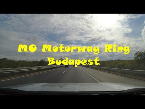 M0 Motorway Ring 🛣️ Budapest 🇭🇺 (2021) | 4K with music | ND filter