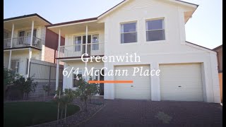 Video overview for 6/4 McCann Place, Greenwith SA 5125