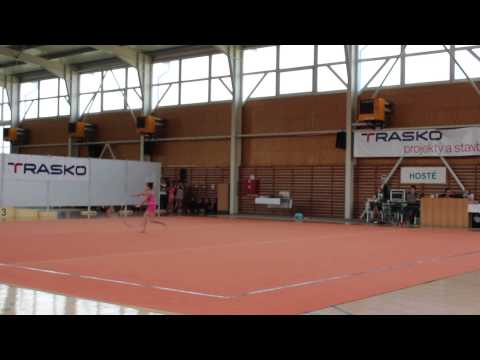 Gabriela Trnková-SKP MG BRNO Naděje mladší Oblastní přebor 27.04.2013