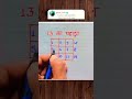 Table 13 Trick Tablelearningtrick Easylearn Mathstricks Maths Reelsvedio Reelsindia