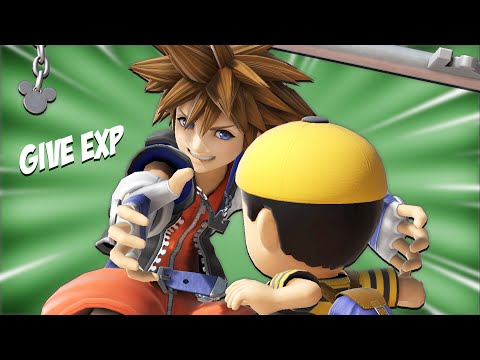 Giving Poppt1 the REAL "Sora in Smash" Experience...