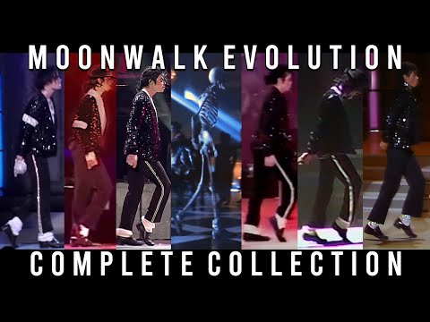 The Evolution of Michael Jackson's Moonwalk - from 1983 to 2009 - Most Complete version on Youtube