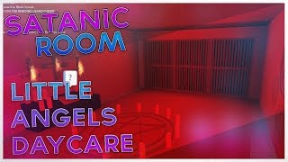 Little Angels Daycare Rank 6 Secretary Quiz Answers Version X - found a satanic room ritual in little angels daycare i roblox