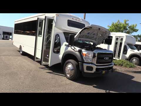 2016 Ford Starcraft Allstar XL 32 Passenger Shuttle Bus - S74349