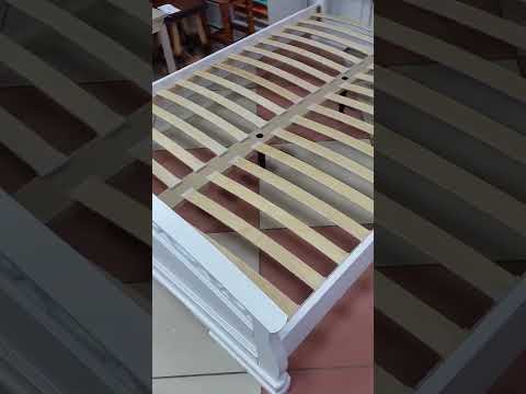 Кровать Грация-1 без основания (белый античный)