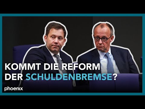 Bundestag entscheidet über geplante Reform der Schuldenbremse | 18.03.25