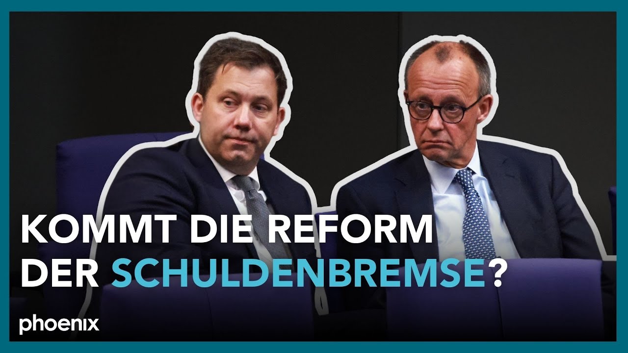 Bundestag entscheidet über geplante Reform der Schuldenbremse | 18.03.25