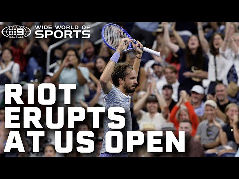 Medvedev SPARKS MASSIVE RIOT at the US Open | Wide World of Sports