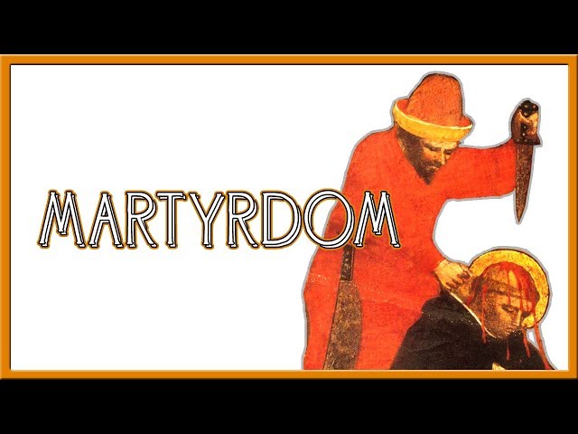 Pronunție video a martyrdom în Engleză
