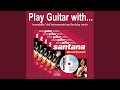 Samba Pa Ti (Backing Track only without Guitar)
