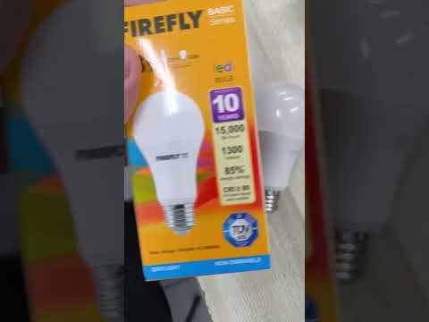 Firefly 13W LED Bulb Daylight E27 220V Daylight 6500K #electx #firefly #electxelectricalsupply