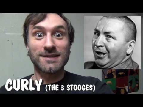 365 Days of Character Voices - CURLY: The 3 Stooges (DAY 42)