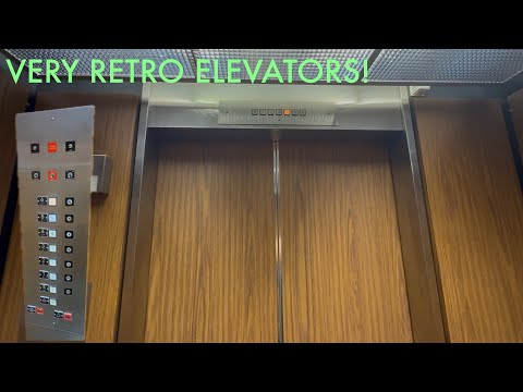 AWESOME 1981 Montgomery Traction Elevators At CBI Bank & Trust Building In Davenport, IA