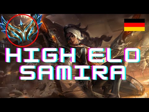 Samira HARDCARRY Guide german Challenger 🥇 Botlane High Elo Gameplay Analyse Tipps Runen 2022 Ranked