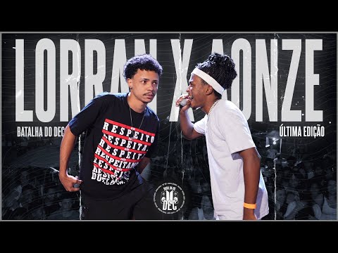BATALHA DO DEC (SEMANA DO HIP HOP) LORRAN (MG) x AONZE - PRIMEIRA FASE
