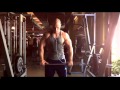 Pierre Filipovic Back Workout + Posing
