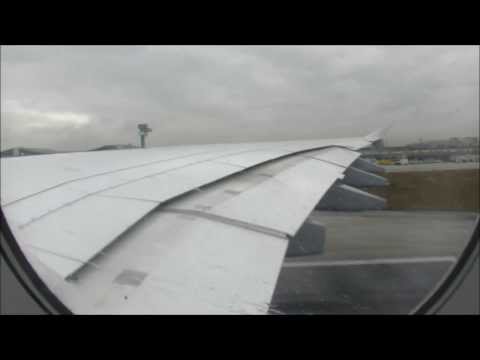 Lufthansa A380 Rainy Takeoff from Frankfurt am Main