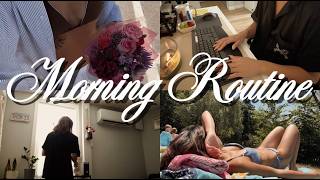 Morning Routine as a Japanese living in the States🤍 #アメリカ #海外 #英語 #vlog #morningroutine #explore