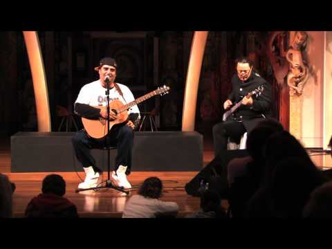 Tyna Keelan performs at Te Papa