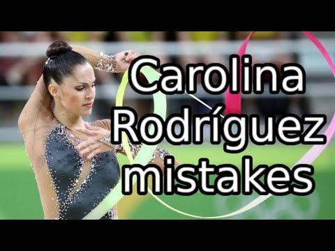 Carolina Rodríguez 🇪🇸 mistakes | Rhythmic Gymnastics Fails