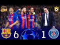 Barcelona Destroys PSG With The Best Comeback In Football History Barcelona 6 1 PSG FHD
