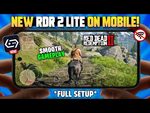 🔥 New Red Dead Redemption Lite Version On Mobile! | RDR 2 Lite Gamehub Setup & Best Settings
