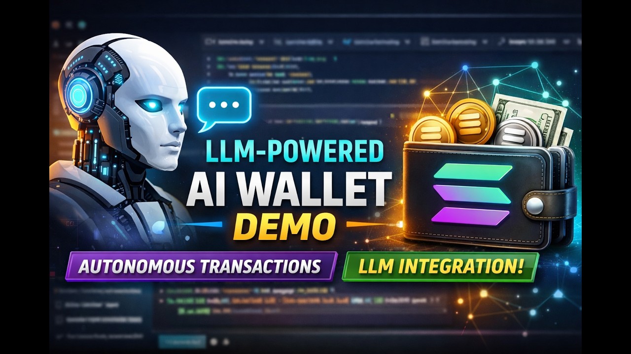 AI Agents Executing Real Solana Transactions | LLM-Powered Autonomous Wallet Demo