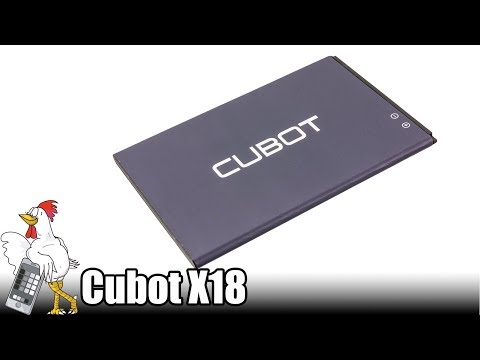 Guía del Cubot X18: Cambiar batería