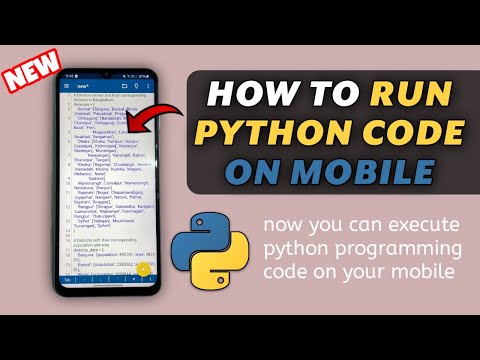How To Run Python Code On Android Mobile Full Guide