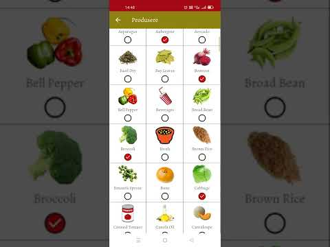Handleliste for dagligvarer Video