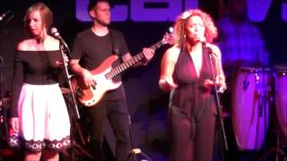 Natasha Watts Live at Canvas Bournemouth 10th July 2016 performing Another Star with full band