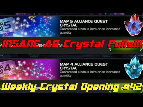INSANE Alliance Quest Crystal Pulls!!! | Weekly Crystal Opening #42!!! | MCOC
