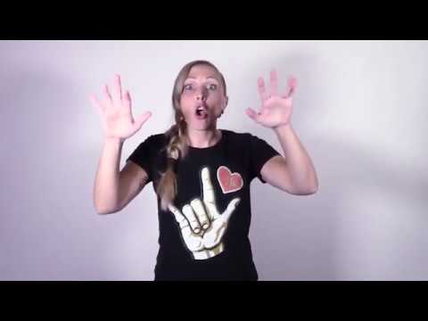 Teckenspråk - Vattenvisan - MegaVega (Swedish sign language)